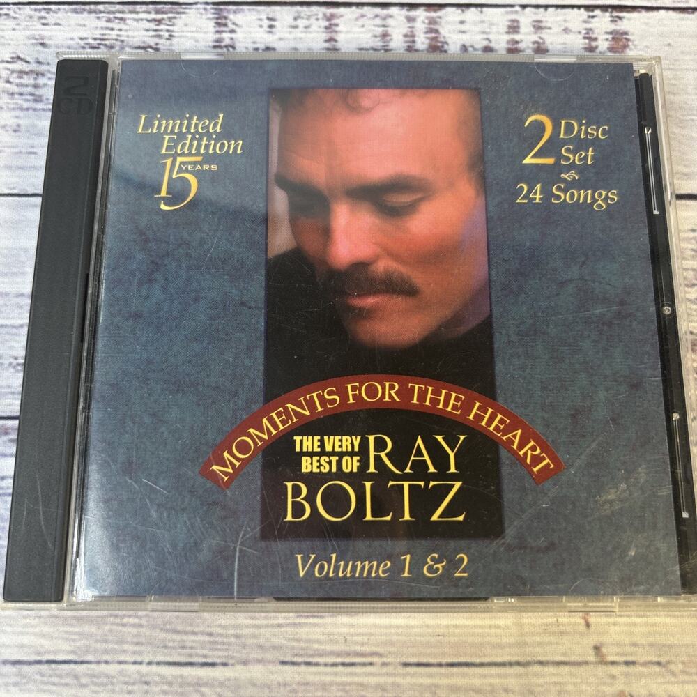 Ray Boltz Moments For The Heart Vol 1 2 CD 2 Disc Set Word Greatest Hits Gospel